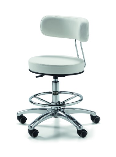 Arbeitshocker X-3 mit Rückenlehne